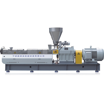 250-360 kg/ώρα χωρητικότητα Συνοδική περιστροφική διπλή βίδα για την επεξεργασία πλαστικών EVA