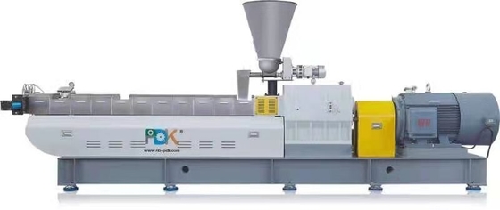 250-360 kg/ώρα χωρητικότητα Συνοδική περιστροφική διπλή βίδα για την επεξεργασία πλαστικών EVA